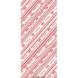 VPTAPE 2 Inch x 110 Yards Pre-Printed Packing Tape,Check Seal Before Accepting, 2.2 Mil Thick, Red/Clear, 36 Pack, for Packaging, Shipping, Moving, Home and Office (36 Pack)