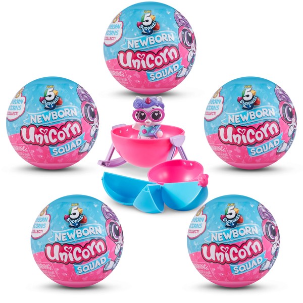5 Surprise Unicorn Squad Series 4 Newborn Unicorn Mystery Collectible