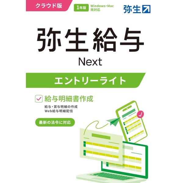 弥生給与 Next エントリーライトプラン 通常版