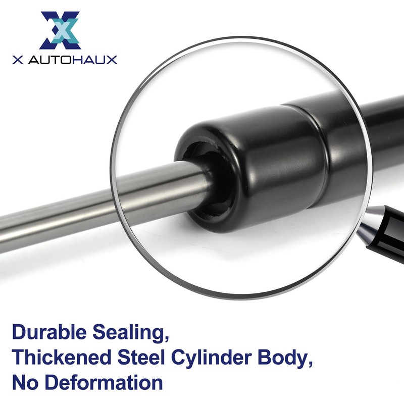 X AUTOHAUX 1pcs 8" 22lb/100N Black Lift Support Strut Shock