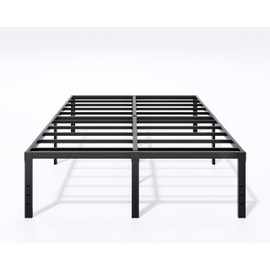 LUMUNANCE Metal Bed Frame Full Size - 18 Inch Heavy-Duty Full Platform Bed Frame No Box Spring Needed, Easy Assembly, Noise-Free, Sturdy Mattress Foundation, Underbed Storage Space