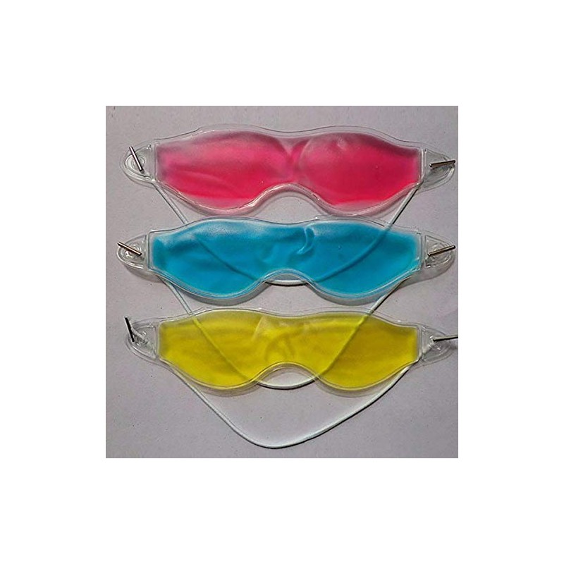 4 Antifaz Gel, Descanso Ojos Relajante Antifaz, Migraña, Estrés, Compresa