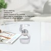 Desktop Suspended Gyroscope Reduce Anxiety Silver Bead Aluminium Alloy Rotating