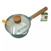 Masterclass Saucepan Casserole With Lid Nonstick Ceramic Coating 6.5 in