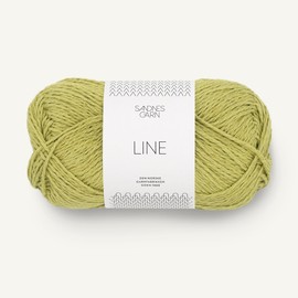 SANDNES GARN Line – Colour: Sunny Lime (9825) – 50 g/Approx. 110 m Wool