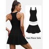 ATTRACO Golf Dress 2 Piece Tennis Dress with Pockets Tennis