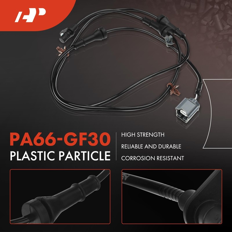 A-Premium Rear Left ABS Wheel Speed Sensor - Compatible with