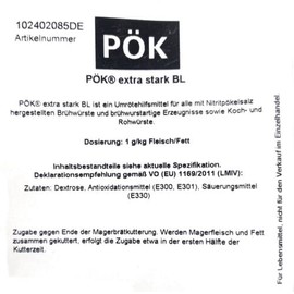 PÖK Extra Strong BL 40 g Reddening Aid
