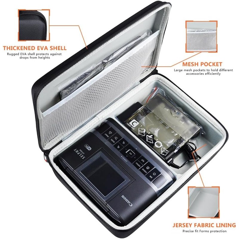 MUMING SELPHY CP1500 CP1300 CP1200 Compact Photo Printer Compatible with