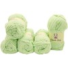 500 g Ilkadim Export Chenille Baby Knitting Yarn Plain Baby