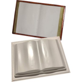 Large Plain Open Book Mould for Concrete or Plaster Casting Reusable ABS Mold