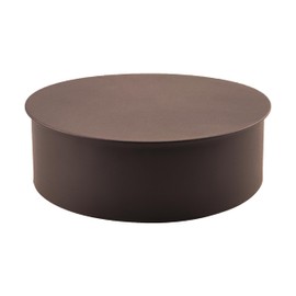 xyocx Replacement 6" Clean Out Tee Pipe Cap Black 28 Ga Steel BM0029 New