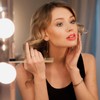 HEALLILY Double-Headed Bamboo Eyebrow Comb and Lash Brush for Women