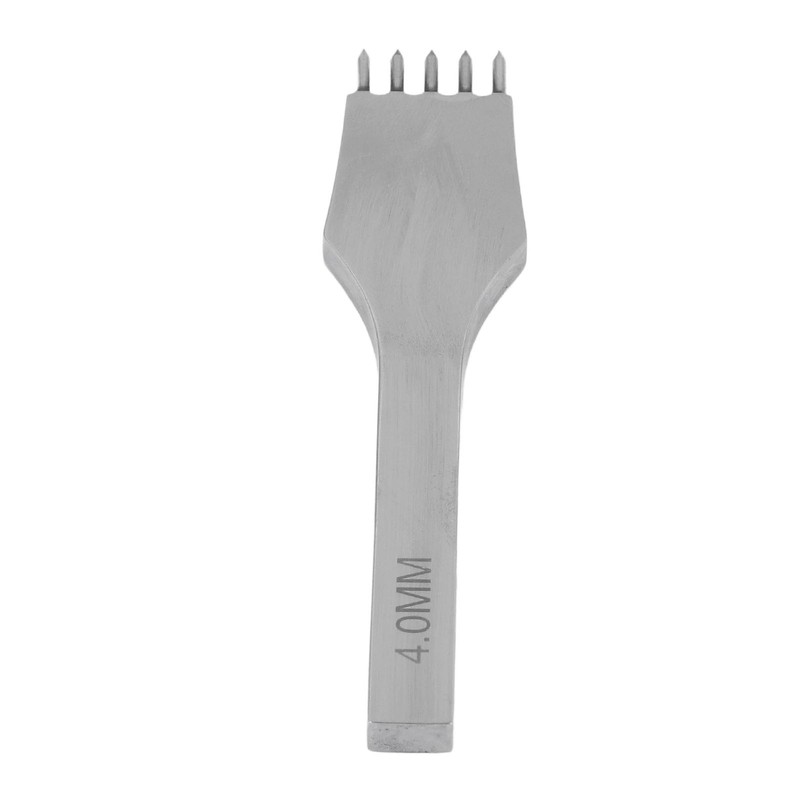 Leather Pricking Iron Round Cutting Mirror Polished High Speed Steel