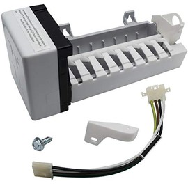 Supplying Demand W10190965 W10190966 Refrigerator Ice Maker Assembly Replacement No Bail Arm