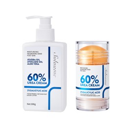 NIZENTA Urea Cream 60 Percent Body Lotion/Foot Care Moisturizer Stick Plus 2% Salicylic Acid, Body Lotion for Dry Skin, urea foot cream Deeply Moisturising with Rapid Absorption Creates Smooth Skin