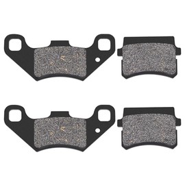 Road Passion Front & Rear Brake Pads Compatible with 50cc 70cc 90cc 110cc 125cc Motorcycle ATV Go Kart Quad Bikes Dune Buggy Powersports Parts (2 Coppie)
