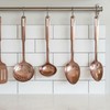 Amco 5-Piece Stainless Steel Cooking Utensil Set, Copper Finish -