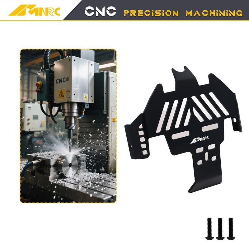 NMNRC 3Pcs Thickened Axle Chassis Skid Plate Armor Portector Defend