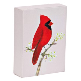 teNeues - Playing Cards: Red Cardinal, Blue Core Card Stock, Linen Imprint Surface, 52 Full Color Cards: Standard 52 Playing Cards on blue core card stock