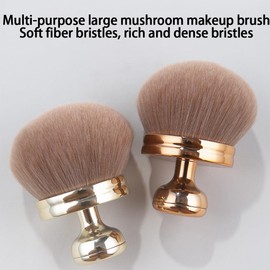 AIXXCUVQ Bronzer Brush Set Essential For Outdoor Activities And Meets Makeup Needs When Going Out. Mushroom Head Powder Painting, type+1