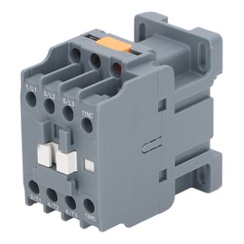 AC Contactor NC 9A Universal Rail Mount Silver Contact Low Voltage Motor Controller 110V