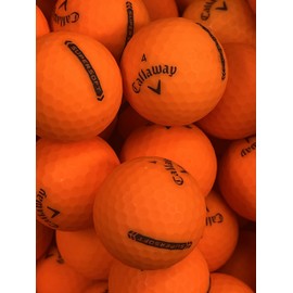 Golf Ball House… 24 Supersoft Golf Balls for Callaway/Orange/Near Mint (AAAA) / Used-Recycled w/Mesh Bag