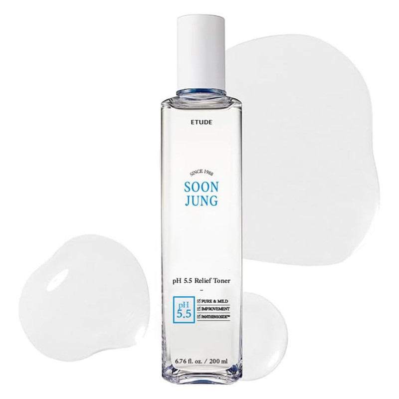ETUDE HOUSE Soonjung pH5.5 - Tóner de alivio de 200