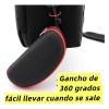 3pzs Estuche Lente De Sol Rígido Impermeable + 3 Paño