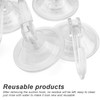 FINELYCR Pack of 10 Suction Cups with Hooks, 45 mm