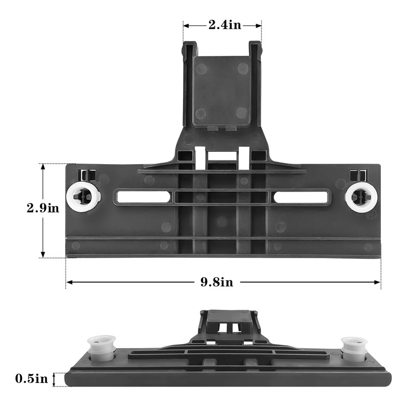 1 Kit Pack Dishwasher top rack repair kit W10350376, fit