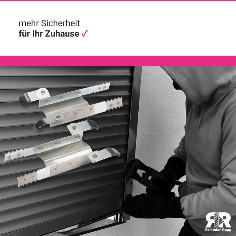 Clamp Protection for Shutters Protection against Burglary - Set of