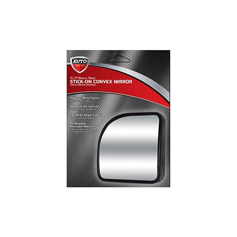 CIPA 49403 3 x 3 Corner Wedge Stick-On, 3"x3"