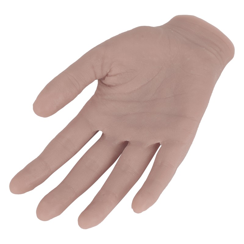 Silicone Nail Training Hand Flexible Joint Nail Art Practice Hand