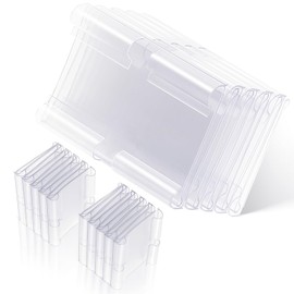 Price Tags, Pop Stands, Acrylic Stands, L-Shaped, POP, Transparent, Display, Mini Sign Holder, Name Tags, PVC, Replacement, Stores, Markets, Set of 60