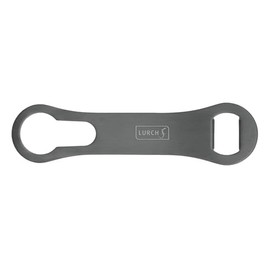 Lurch 240785 Speed Opener, Bottle Opener, Bottle Opener, Stainless Steel, Smokey Grey