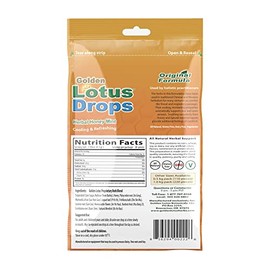 Golden Lotus Herbs Golden Lotus Drops (Original Formula) - Non GMO (12-Pack - 240 Cough Drops)