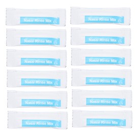 Minkissy 40 Packets of Nasal Wash Salt Saline Nasal Wash Mix for Home Outdoor Use