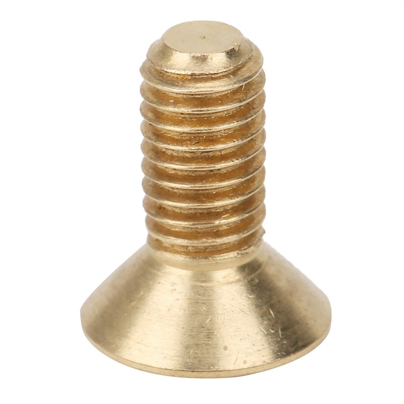 50Pcs Flat Hex Socket Screw M3 Pure Copper Countersunk Head