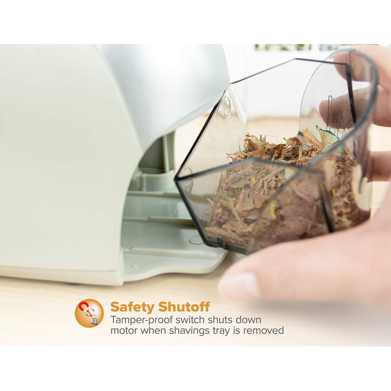 Bostitch EPS8HDGRY QuietSharp Executive Electric Pencil Sharpener, Gray