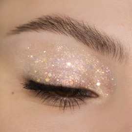 NABLA Miami Lights Glitter Palette Augenpalette 4 Farbtöne Glitzer Hybridformel mit mehrdimensionalen Glitzer-Mix