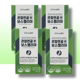 Boswellia From Bio Joint Cartilage & Boswellia 4 Boxes / 보스웰리아프롬바이오관절연골엔보스웰리아4박스