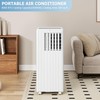 8000 BTU Portable Air Conditioner, Powerful Cooling for 700 Sq.ft