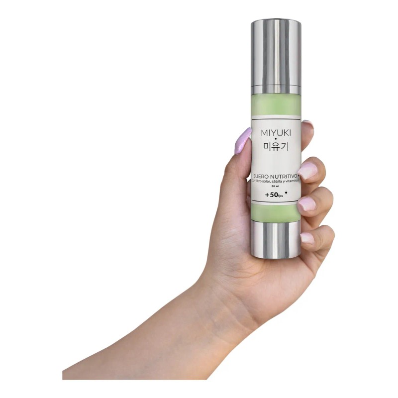 Miyuki Suero Nutritivo De Aloe Vera Y Protección Solar 50