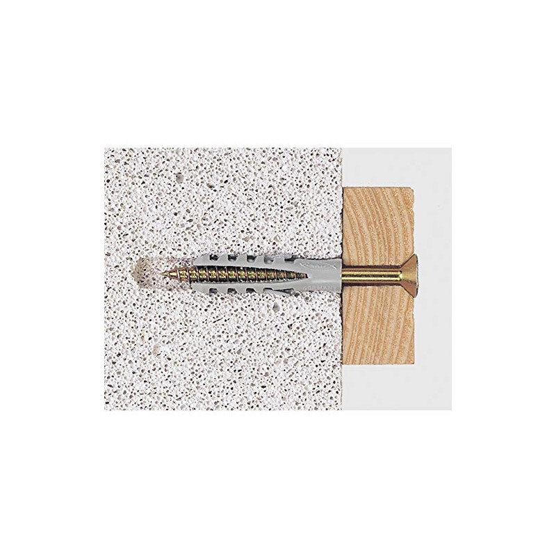 fischer | Kit de 12 Taquetes S de Nylon 7