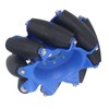 3in 45° Omnidirectional Wheel with 8 TPU Rubber Drive Rollers
