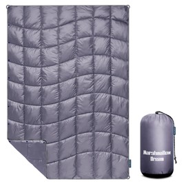 marshmallow dream Camping Blanket, Packable Puffy Blankets Lightweight Windproof Waterproof for Outdoors,Hiking, Backpacking,Beach,Car,Picnic,Stadium