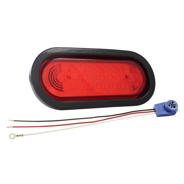 Grote 53122 SuperNova Red Oval Turn LED Lamp