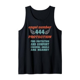 Angel Number 444 Protection Numerology Personal Number 444 Tank Top
