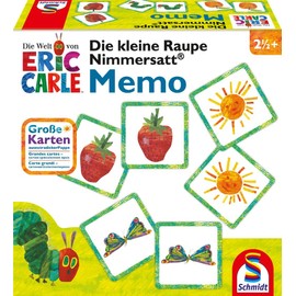 Schmidt Spiele 40455 Die Kleine Raupe Nimmersatt, Memo und Legespiel